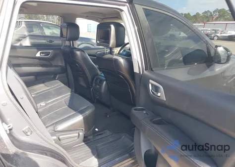 2013 Nissan Pathfinder Platinum from USA, damaged, VIN 5N1AR2MN9DC632751